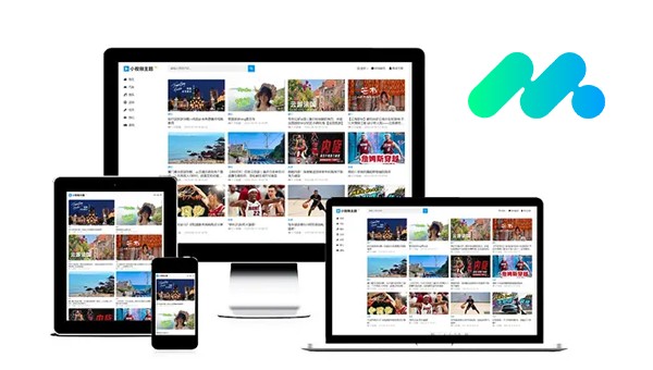 适合移动设备的 Z-blog 视频主题，可让您发布来自各种来源的视频。